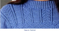Knitting Patterns - Wendy 5714 - Supreme Cotton DK - Guernsey Style Sweater